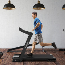 Load image into Gallery viewer, 4.0HP Foldable Electric Treadmill Jogging Machine with Speaker LED-Black