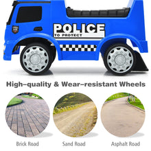 Load image into Gallery viewer, Mercedes Benz Kids Ride On Push Licensed Police Car-Blue