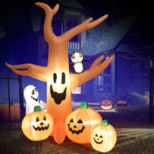 Load image into Gallery viewer, 8 Feet Halloween Inflatable Dead Tree with LED Lights