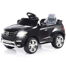 Load image into Gallery viewer, 6V Mercedes Benz Kids Ride on Car with MP3+RC-Black