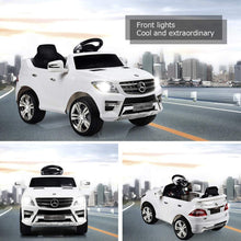 Load image into Gallery viewer, 6V Mercedes Benz Kids Ride on Car with MP3+RC-White