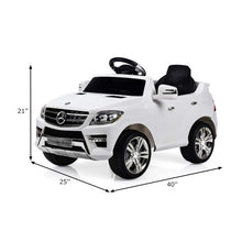 Load image into Gallery viewer, 6V Mercedes Benz Kids Ride on Car with MP3+RC-White