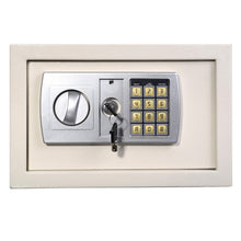 Load image into Gallery viewer, White 12.5" Electronic Keypad Digital Lock Safe Box