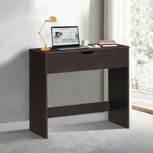 Load image into Gallery viewer, Writing Computer Desk with Drawers for Students-Brown