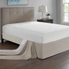 Load image into Gallery viewer, Madison Park Simple Fit Wrap Around Adjustable Bedskirt MP11-5368 By Olliix