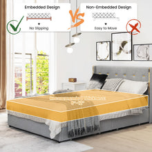 Load image into Gallery viewer, Full/Queen Size Upholstered Bed Frame with 4 Drawers-Silver-Full Size
