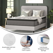 Load image into Gallery viewer, Top 13 Inch Hybrid Pocket Spring Mattress, Queen
