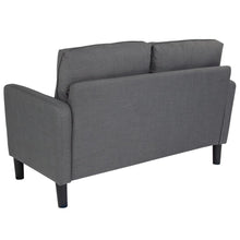 Load image into Gallery viewer, Contemporary Style Black LeatherSoft Sofa
