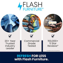 Load image into Gallery viewer, Industrial Barstool with Gunmetal Steel Frame and Rustic Wood Seat

