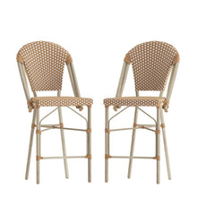 Load image into Gallery viewer, 2PK White/Gray Paris Stool
