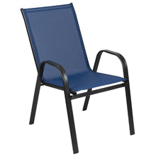 Load image into Gallery viewer, Set of 4 Sling Patio Chairs for Restaurant and Residential Outdoor Spaces
