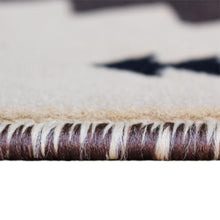 Load image into Gallery viewer, 2' x 10' Brown Traditional Southwestern Area Rug - Olefin Fibers
