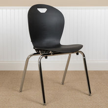 Load image into Gallery viewer, Advantage Titan Black Student Stack School Chair - 18-inch
