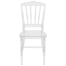 Load image into Gallery viewer, Elegance Crystal Ice Napoleon Stacking Chair
