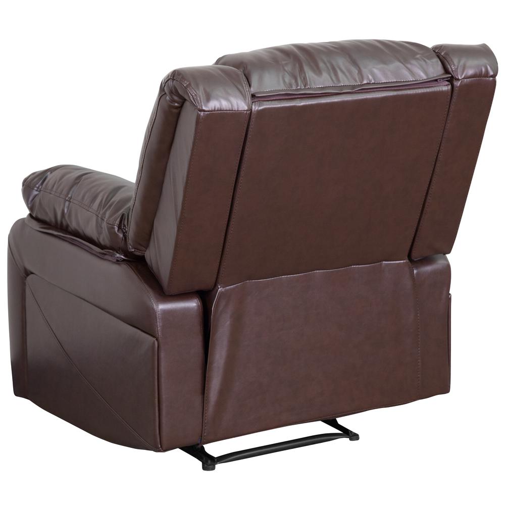Brown LeatherSoft Recliner