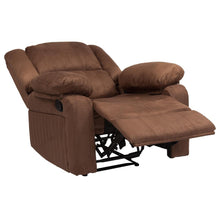 Load image into Gallery viewer, Chocolate Brown Microfiber Recliner
