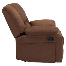 Load image into Gallery viewer, Chocolate Brown Microfiber Recliner
