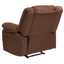 Load image into Gallery viewer, Chocolate Brown Microfiber Recliner
