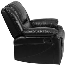 Load image into Gallery viewer, Black LeatherSoft Recliner
