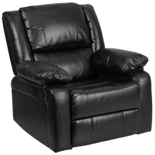 Load image into Gallery viewer, Black LeatherSoft Recliner
