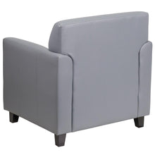 Load image into Gallery viewer, Diplomat Gray LeatherSoft Chair
