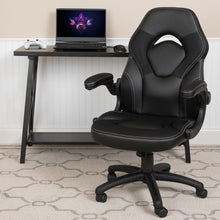 Load image into Gallery viewer, X10 Gaming Chair Racing Office Computer Swivel Chair, Black LeatherSoft
