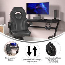 Load image into Gallery viewer, X10 Gaming Chair Racing Office Computer Chair, Black LeatherSoft
