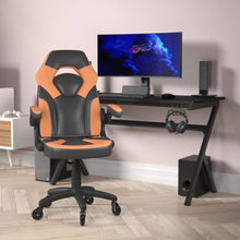 Load image into Gallery viewer, X10 Gaming Chair Racing Office Computer Chair, Orange/Black LeatherSoft
