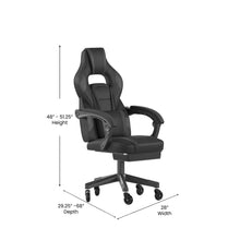 Load image into Gallery viewer, X40 Gaming Chair Racing Computer Chair - Black/Gray
