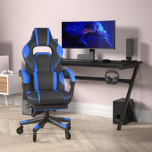 Load image into Gallery viewer, X40 Gaming Chair Racing Computer Chair - Black/Blue
