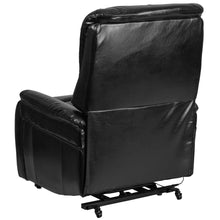 Load image into Gallery viewer, Black LeatherSoft Remote Powered Lift Recliner for Elderly
