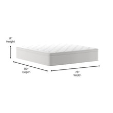 Load image into Gallery viewer, King Mattress in a Box 14 Inch, Memory Foam Hybrid Pocket Spring Mattress
