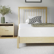 Load image into Gallery viewer, Modern Twin Size Charcoal and Green Tea Infused Mattress in a Box
