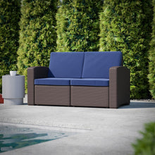 Load image into Gallery viewer, Contemporary Outdoor Loveseat
