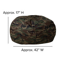 Load image into Gallery viewer, Oversized Camouflage Refillable Bean Bag Chair for All Ages
