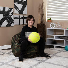 Load image into Gallery viewer, Small Camouflage Refillable Bean Bag Chair for Kids and Teens
