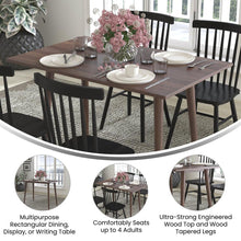 Load image into Gallery viewer, Mid-Century Modern 47 Inch Rectangular Dining Table

