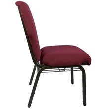 Load image into Gallery viewer, Maroon Discount Church Chair - 21 in. Wide
