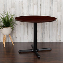 Load image into Gallery viewer, 36" Round Multi-Purpose Conference Table in Mahogany

