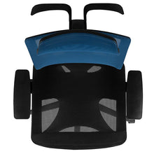 Load image into Gallery viewer, Mesh Office Chair with Synchro-Tilt-Blue/Black
