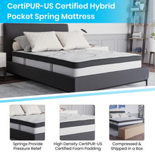 Load image into Gallery viewer, Full Size Tufted Upholstered Platform Bed in Beige Fabric
