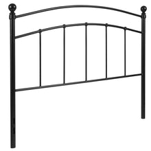 Load image into Gallery viewer, Woodstock Decorative Black Metal Full Size Headboard
