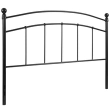 Load image into Gallery viewer, Woodstock Decorative Black Metal Queen Size Headboard
