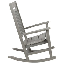 Load image into Gallery viewer, Mahogany Poly Resin Rocking Chair for Indoor or Outdoor Use
