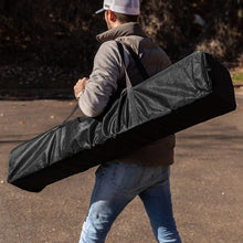 Load image into Gallery viewer, 10&#39;x10&#39; White Outdoor Pop Up Event Slanted Leg Canopy Tent with Carry Bag
