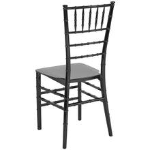 Load image into Gallery viewer, Black Resin Stacking Chiavari Chair
