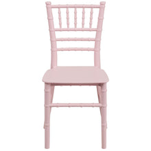 Load image into Gallery viewer, Child’s Pink Resin Party and Event Chiavari Chair for &amp; Residential Use
