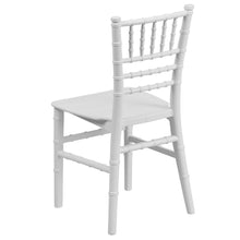 Load image into Gallery viewer, Child’s White Resin Party and Event Chiavari Chair for &amp; Residential Use
