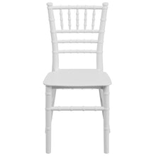 Load image into Gallery viewer, Child’s White Resin Party and Event Chiavari Chair for &amp; Residential Use

