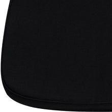 Load image into Gallery viewer, Soft Black Fabric Chiavari Chair Cushion
